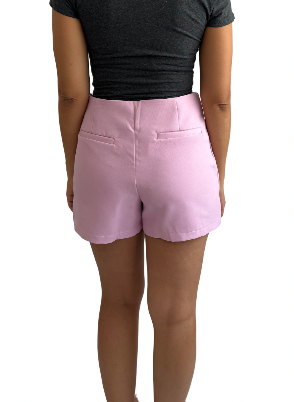 Falda short Rosa Palo