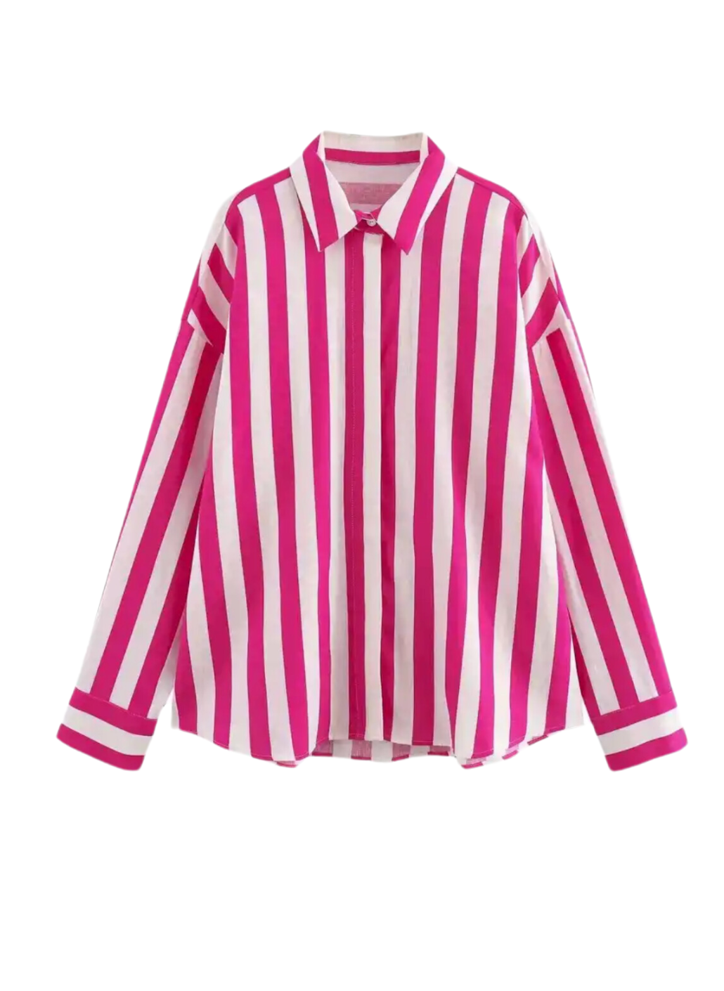 Blusa rayas Rosa