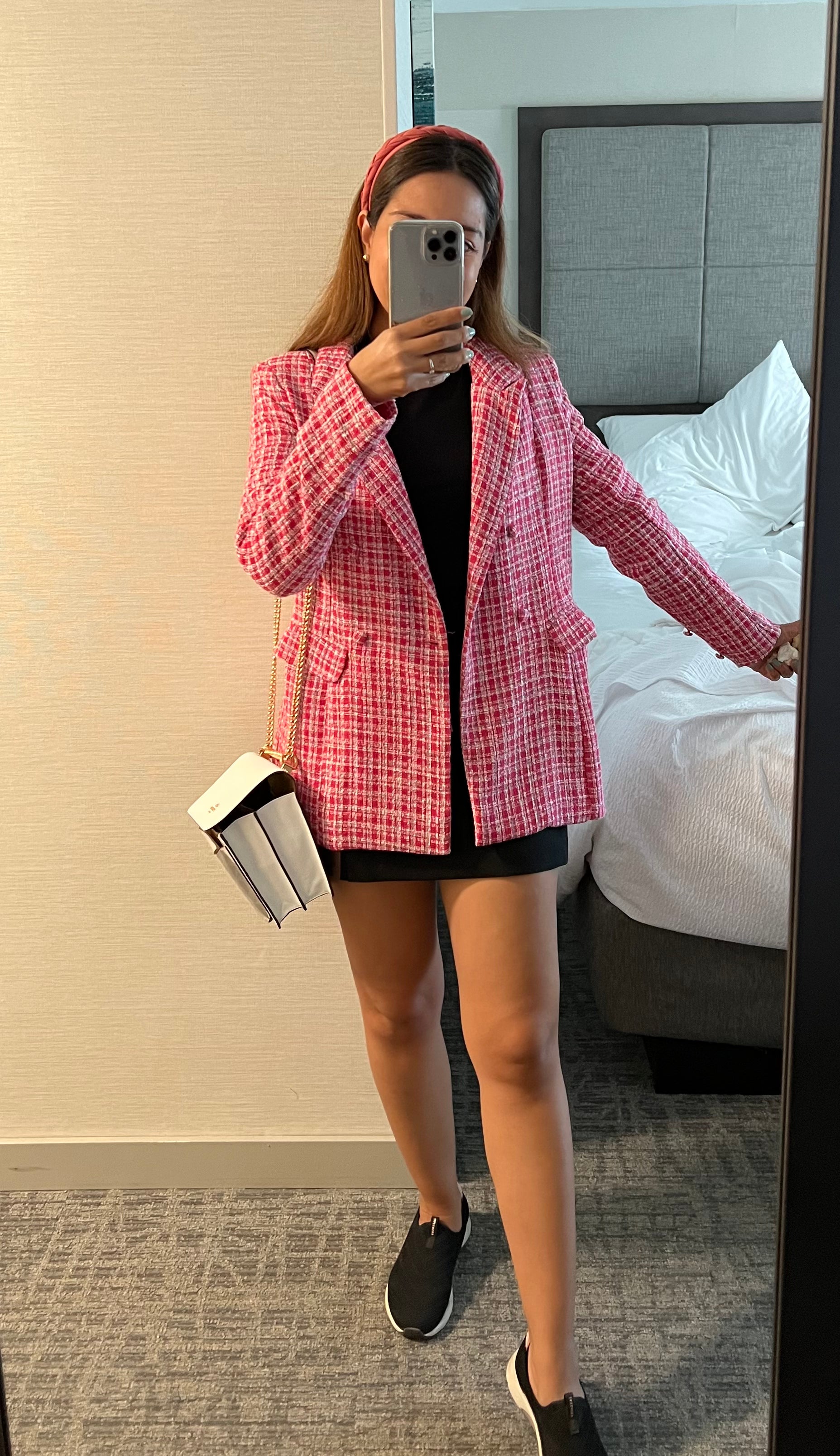 Blazer rosa Knit