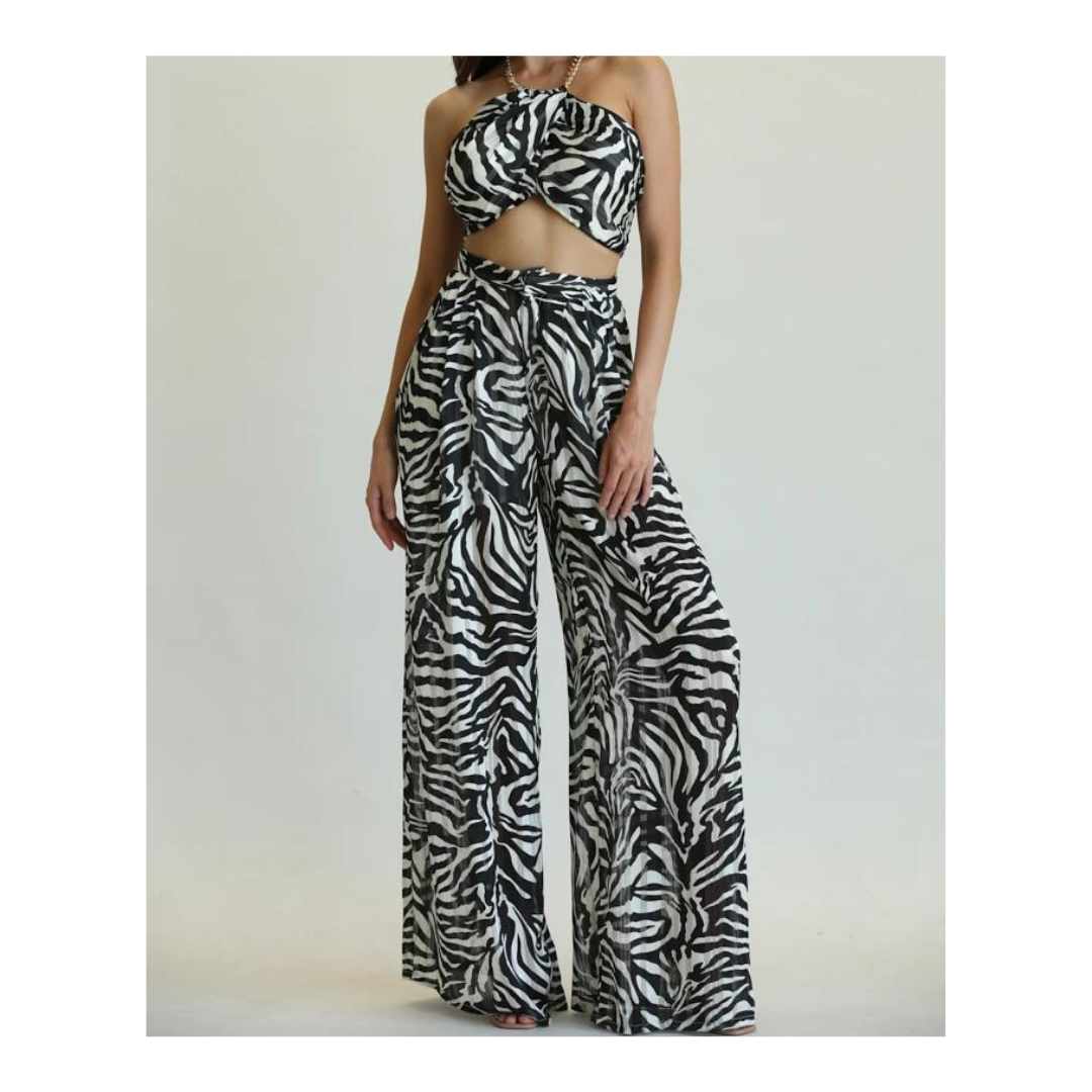 Pantalón zebra